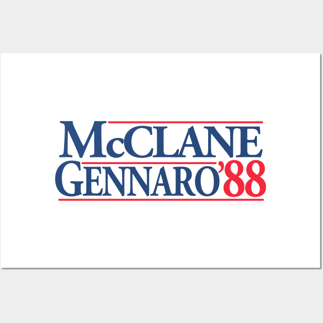 McCLANE CAMPAIGN Wall Art by CYCGRAPHX